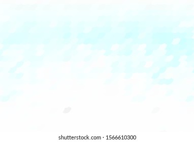 Light Green vector texture with disks. Illustration with set of shining colorful abstract circles. Pattern for textures of wallpapers.