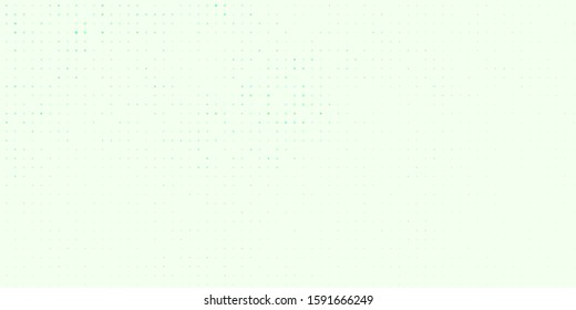 Light Green vector texture with disks. Colorful illustration with gradient dots in nature style. New template for a brand book.
