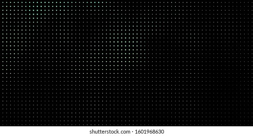 Light Green vector texture with disks. Colorful illustration with gradient dots in nature style. New template for a brand book.