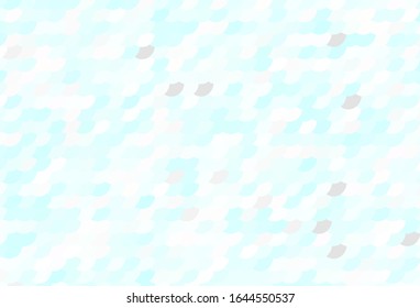 Light Green vector texture with disks. Illustration with set of shining colorful abstract circles. Pattern for textures of wallpapers.