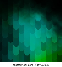 Light Green vector texture with lines. Geometric abstract illustration with blurred lines. Pattern for booklets, leaflets.