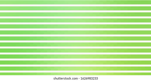 Light Green vector texture with lines. Repeated lines on abstract background with gradient. Best design for your posters, banners.