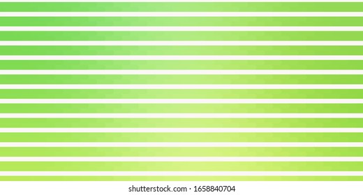 Light Green vector texture with lines. Repeated lines on abstract background with gradient. Best design for your posters, banners.