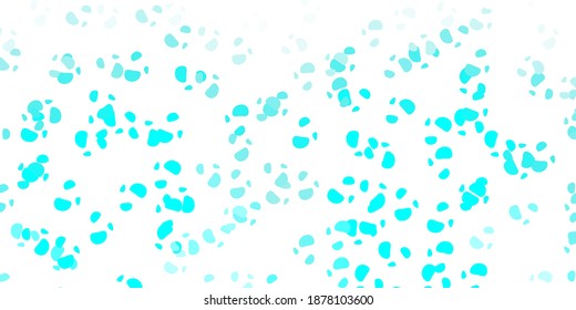 Light green vector texture with memphis shapes. Simple design in abstract style with gradient forms. Modern design for your ads.