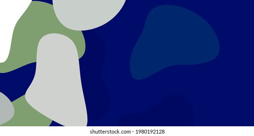 Light green vector texture with memphis shapes. Simple design in abstract style with gradient forms. Simple illustration for your web site.