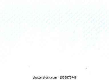 Light Green vector texture with wry lines. Geometric illustration in abstract style with gradient.  Template for cell phone screens.