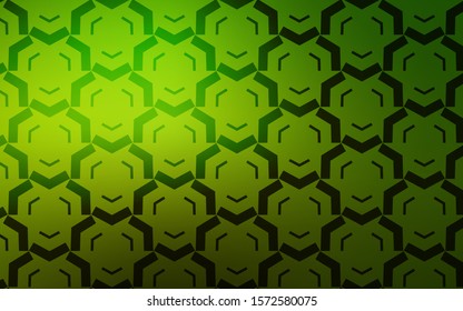 Light Green vector texture with wry lines. A sample with colorful lines, shapes. Template for cell phone screens.