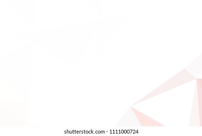Light Green vector triangle mosaic texture. A completely new color illustration in a polygonal style. Brand new style for your business design.