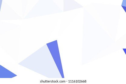 Light Green vector triangle mosaic cover. Shining colorful illustration with triangles. Polygonal design for your web site.