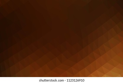 Light Green vector triangle mosaic pattern. A sample with polygonal shapes. A new texture for your design.