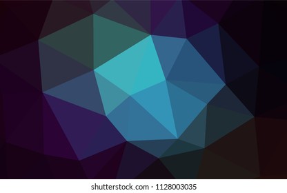 Light Green vector triangle mosaic cover. A sample with polygonal shapes. New template for your brand book.