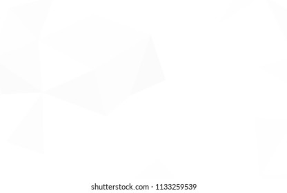 Light Green vector triangle mosaic cover. Elegant bright polygonal illustration with gradient. Template for cell phone's backgrounds.