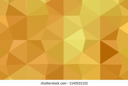 Light Green vector triangle mosaic cover. Shining polygonal illustration, which consist of triangles. That new template can be used for your brand book.