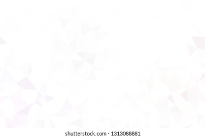 Light Green vector triangle mosaic template. Colorful illustration in polygonal style with gradient. Pattern for a brand book's backdrop.