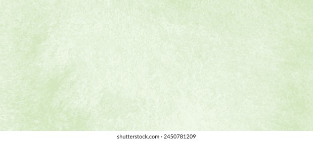 Light green vector watercolor art background with old paper texture for design. Watercolor grunge illustration for cards, invitation, flyers, poster, banner. Painted template.