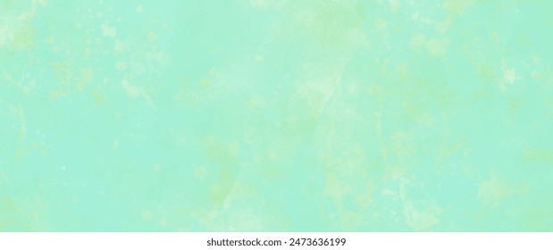 Fondo de arte de acuarela de Vector verde claro con textura de papel antiguo para el diseño. Ilustración de grunge acuarela para tarjetas, invitación, volantes, póster, Anuncio. Plantilla pintada.