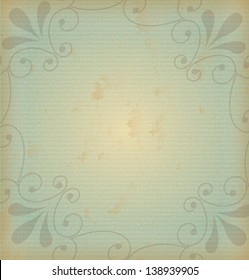 light green and vintage background vector illustration