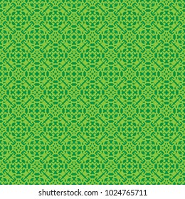 Light green vintage pattern art design