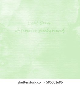 Light Green Watercolor Background