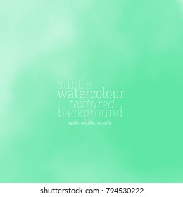 light green watercolor paper