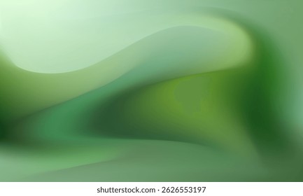 Fundo branco verde claro. Estética mínima limpo bg. Textura do ambiente natural. Fundo de tons verdes macios mínimos. Ilustração vetorial. EPS 10.