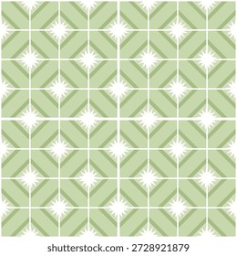 Papel de embalaje verde claro o blanco y fondo de patrón transparente  
