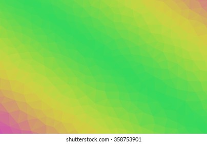 Light green yellow abstract geometric low poly background. Abstract vector wallpaper. Vector illustration for business, web, and applications.