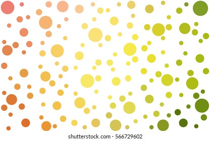 Light Green Yellow abstract seamless pattern with circles. Geometry pattern for fabric. Textile background. Stock vector.
