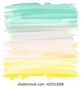 Light green yellow love pastel background in vintage summer