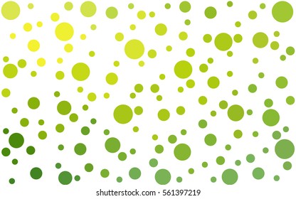 Light Green Yellow pattern of geometric shapes. Colorful mosaic banner. Geometric hipster background.