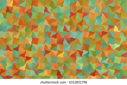 Light Green, Yellow vector abstract blurred background. Colorful abstract illustration with gradient crooked lines. Brand-new design for your business.