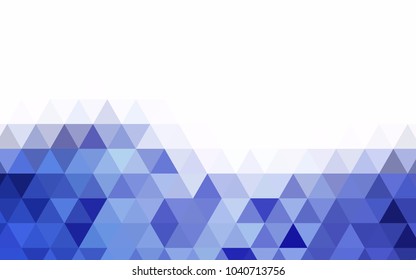Light Green, Yellow vector abstract mosaic background. Creative geometric illustration in Origami style with gradient. Triangular pattern for your business design.