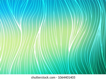 Light Green, Yellow vector abstract doodle background. Geometric doodle illustration in Origami style with gradient. Hand painted design for web, leaflet, textile.