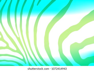 Light Green, Yellow vector abstract doodle background. Doodles on blurred abstract background with gradient. The pattern can be used for wallpapers and coloring books.