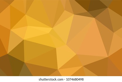 Light Green, Yellow vector abstract mosaic backdrop. Colorful abstract illustration with gradient. A completely new template for your business design.