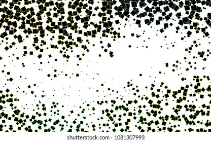 Light Green, Yellow vector abstract textured polygonal background. Blurry rectangular design. The pattern with repeating rectangles can be used for background.