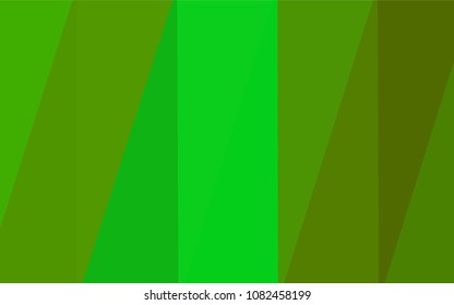 Light Green, Yellow vector abstract mosaic backdrop. Polygonal abstract illustration with gradient. The polygonal design can be used for your web site.
