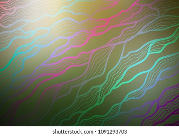 Light Green, Yellow vector abstract doodle texture. Colorful illustration in abstract style with doodles and Zen tangles. The textured pattern can be used for website.