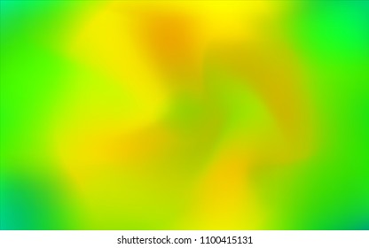 Light Green, Yellow vector abstract texture. An elegant bright illustration with gradient. A completely new template for your business design.