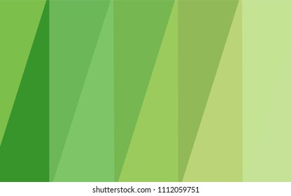 Light Green, Yellow vector abstract mosaic pattern. Creative geometric illustration in Origami style with gradient. That pattern can be used as a part of a brand book.
