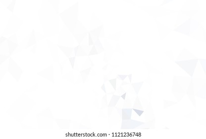 Light Green, Yellow vector abstract mosaic background. A completely new color illustration in a polygonal style. Polygonal design for your web site.