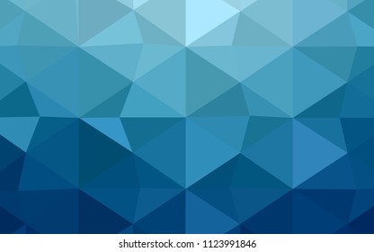 Light Green, Yellow vector abstract polygonal pattern. Glitter abstract illustration with an elegant design. The polygonal design can be used for your web site.