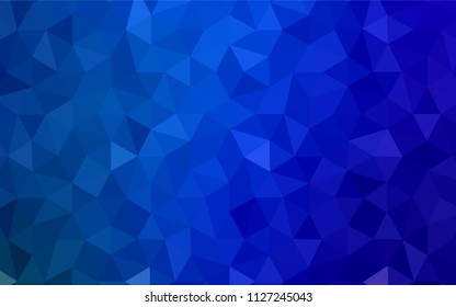 Light Green, Yellow vector abstract mosaic pattern. Creative geometric illustration in Origami style with gradient. Completely new template for your banner.