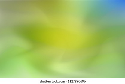 Light Green, Yellow vector abstract layout. A completely new color illustration in a vague style. The elegant pattern can be used as part of a brand book.