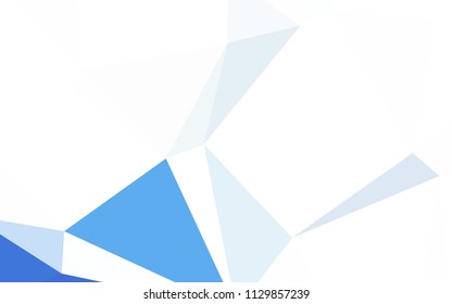 Light Green, Yellow vector abstract polygonal background. Modern abstract illustration with triangles. Brand new design for your business.