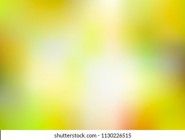 Light Green, Yellow vector abstract bright template. An elegant bright illustration with gradient. The completely new template can be used for your brand book.