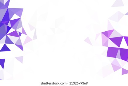 Light Green, Yellow vector abstract polygonal background. Modern abstract illustration with triangles. Brand new design for your business.