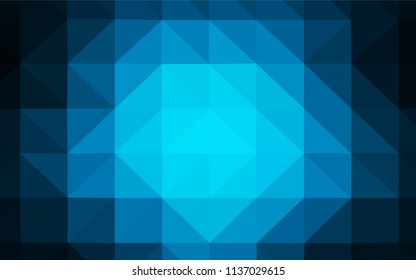 Light Green, Yellow vector abstract polygonal pattern. Elegant bright polygonal illustration with gradient. Pattern for a brand book's backdrop.
