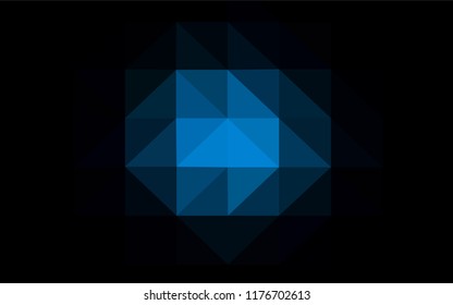 Light Green, Yellow vector abstract polygonal pattern. Modern abstract illustration with triangles. A new texture for your web site.