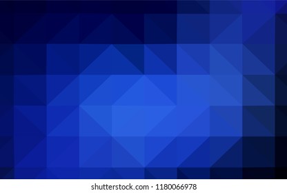 Light Green, Yellow vector abstract mosaic pattern. Geometric illustration in Origami style with gradient.  New template for your brand book.